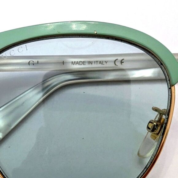Gucci Green Clubmaster Sunglasses gg0244s main image 9